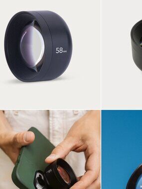 Moment Tele 58mm Mobile Lens T-Series & Camera Case for iPhone 17